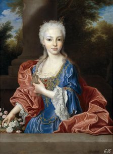 Mariana Victoria of Spain (1718-1781), before 1725. Creator: Ranc, Jean (1674-1735).