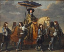 Chancellor Séguier at the Entry of Louis XIV into Paris, 1660. Artist: Le Brun, Charles (1619-1690)