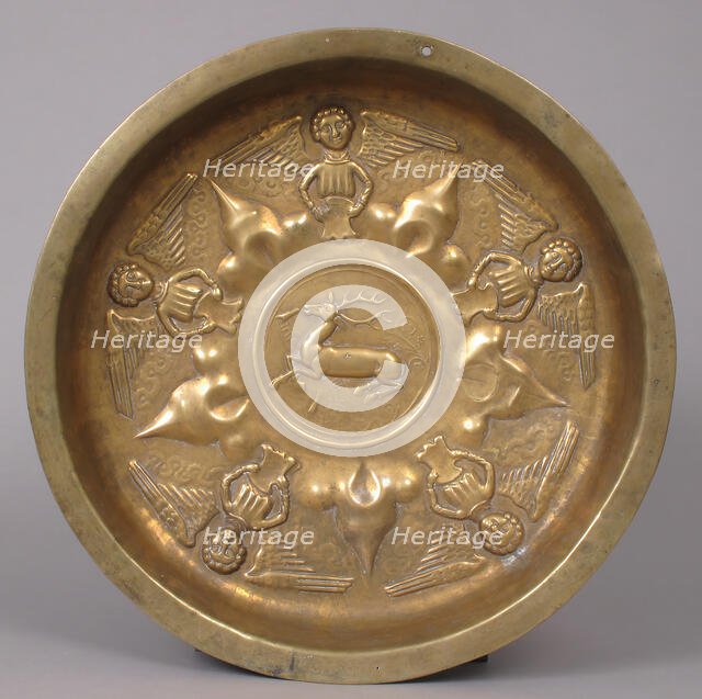 Dish, German or South Netherlandish, late 15th century. Creator: Unknown.