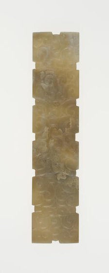 Rectangular Plaque, Eastern Zhou dynasty, (c. 770-256 B.C.), 5th century B.C.  Creator: Unknown.