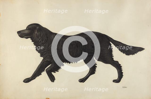 Weather Vane Pattern, c. 1939. Creator: Edward L Loper.