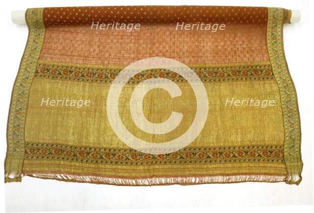 Sari, India, Late 19th century. IMAGE QUALITY? Creator: Unknown.