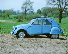 1959 Citroen 2CV C1. Artist: Unknown.