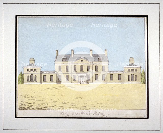 Bowling Green House, Putney, Wandsworth, London, c1800. Artist: Anon