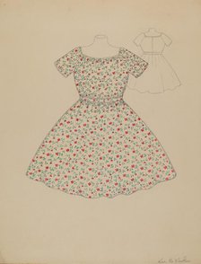 Child's Dress, c. 1936. Creator: Catherine Fowler.