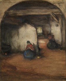 Interior, 1900. Creator: Jakob Smits.