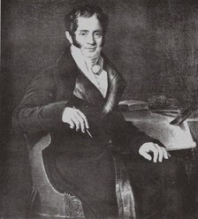 Portrait of the architect Carlo Rossi (1775-1849) (after Ch. Mitoire). Artist: Anonymous  