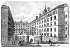 Peabody-Square, Westminster, for the dwellings of the poor, 1869. Creator: Unknown.