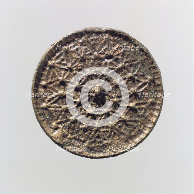 Mirror, Iran, 12th-13th century. Creator: Unknown.