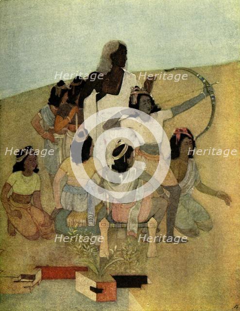 'The Trial of the Princes', 1920. Creator: Unknown.