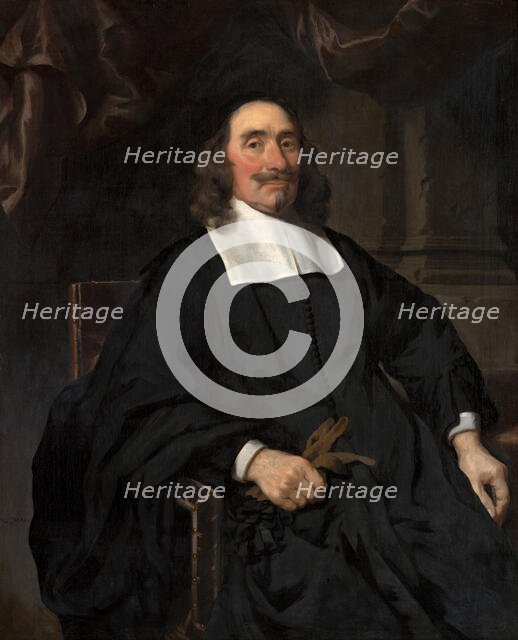 Portrait of a Gentleman, about 1671. Creator: Nicolaes Maes.