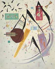 Black Tips, 1937. Creator: Kandinsky, Wassily Vasilyevich (1866-1944).