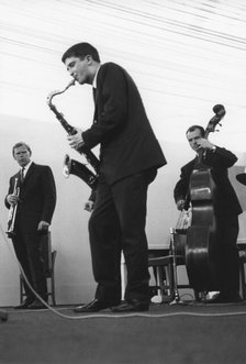 Tony Coe, Manchester Jazz Festival, 1963. Creator: Brian Foskett.