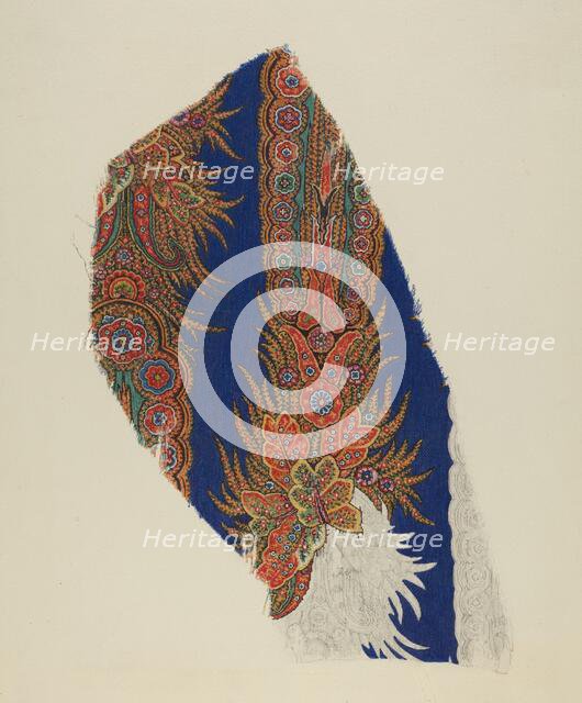 Printed Cotton, 1935/1942. Creator: Alice Cosgrove.