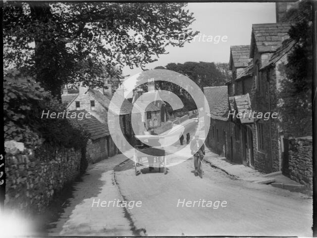 West Street, Kingston, Corfe Castle, Purbeck, Dorset, 1927. Creator: Katherine Jean Macfee.