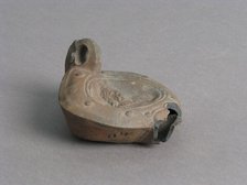 Oil Lamp, Coptic, 4th-7th century. Creator: Unknown.