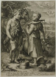 Summer, from The Four Seasons, 1601. Creator: Jan Saenredam.