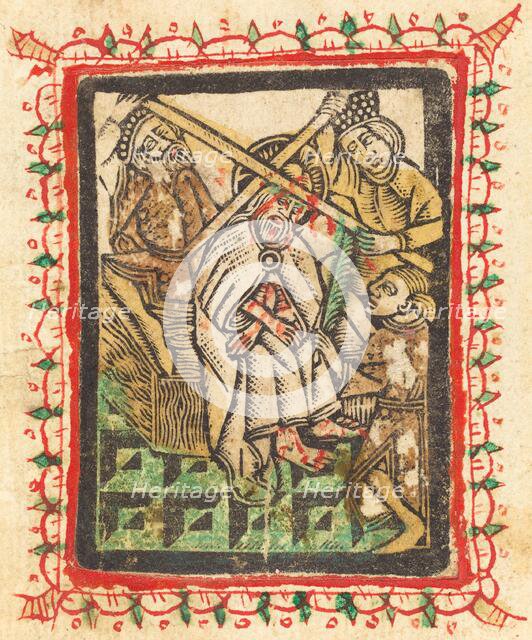 Christ Crowned with Thorns, 1470/1480. Creator: Workshop of the Master of the Aachen Madonna.