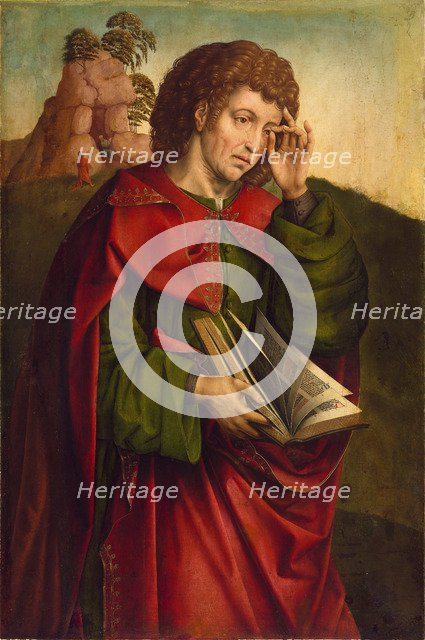 Saint John the Evangelist Weeping, c. 1500. Artist: De Coter, Colijn (c. 1440/5-c. 1522/32)