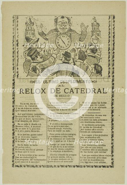 Relox Cathedral, n.d. Creator: José Guadalupe Posada.