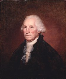 George Washington (The Gadsden-Morris-Clarke Portrait), 1795. Creator: Rembrandt Peale.