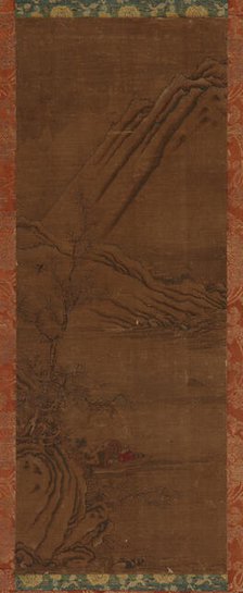 Fishing Alone on the Winter River, Qing dynasty, 18th century. Creator: Unknown.