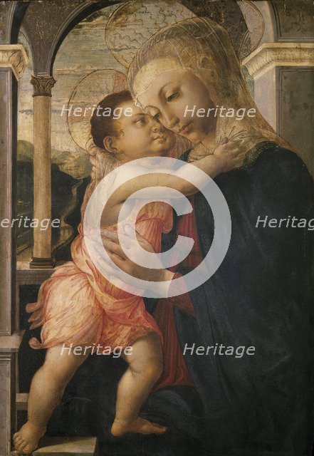 Madonna and Child, ca 1466-1467. Artist: Botticelli, Sandro (1445-1510)
