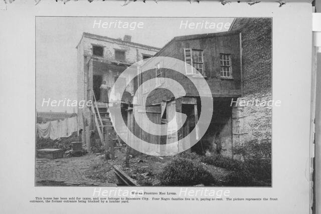 Where Fighting Mag lived, 1905. Creator: Unknown.