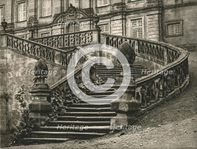 'Schloss Banz - Stairway', 1931. Artist: Kurt Hielscher.