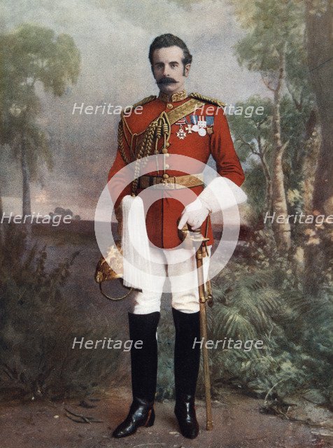 Douglas Mackinnon Baillie Hamilton Cochrane, 12th Earl of Dundonald, (1852–1935), 1902.Artist: R Faulkner