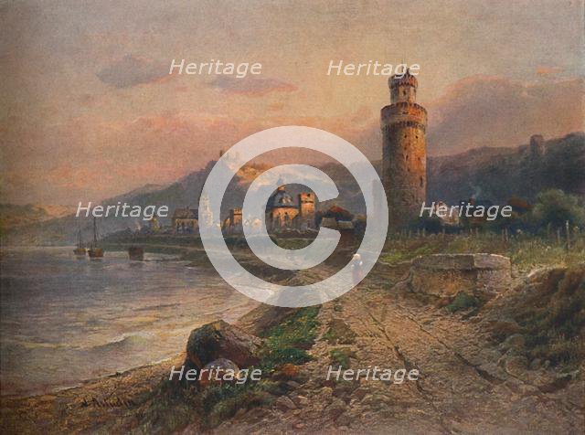 'Oberwesel', 1923. Creator: Nikolai of Astudin.