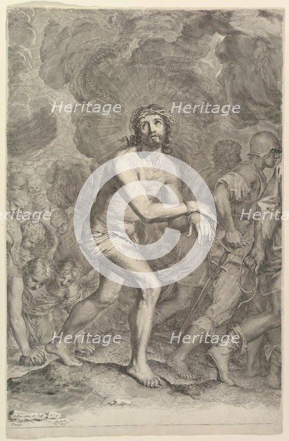 Christ Taken by Soldiers (La Montée au Calvaire), 1659. Creator: Claude Mellan.