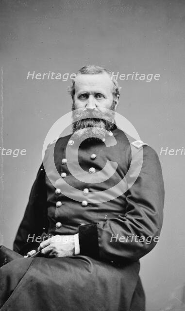 General Alexander Hays, between 1855 and 1865. Creator: Unknown.