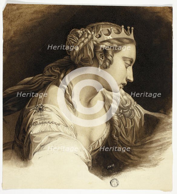 Weeping Queen, n.d. Creator: John Watson-Gordon.