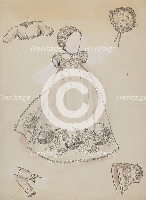 Baby Costume, c. 1936. Creator: Lillian Causey.
