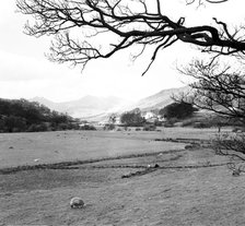 Snowdon from Capel Curig, Snowdonia, Wales, c1955. Creator: Arthur Charles Kirby Ware.