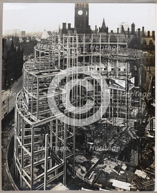 Central Public Library, St Peter's Square, Manchester, 1930-1934. Creator: Stewart Bale Limited.