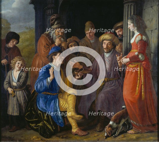 Boaz assumes the Legacy of Elimelech, c1651-1653. Creator: Jan Victors.