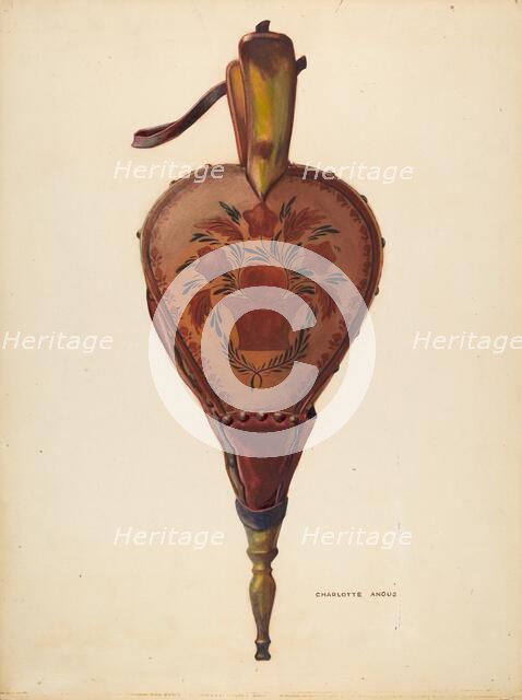Bellows, c. 1937. Creator: Charlotte Angus.
