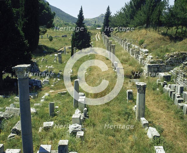 Ephesus, Agora, Anatolia, Turkey, 1999. Creator: Unknown.