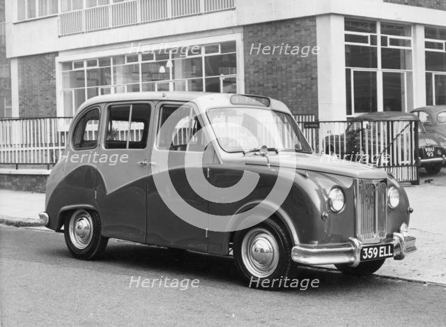 1963 Winchester Mk1 taxi cab . Creator: Unknown.