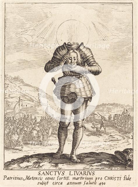 Saint Livier. Creator: Jacques Callot.