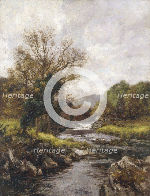 'The trout stream', 1868-1928. Artist: Richard Gay Somerset