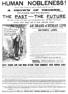 Advertisement for Eno's Fruit Salt, 1898. Creator: Unknown.