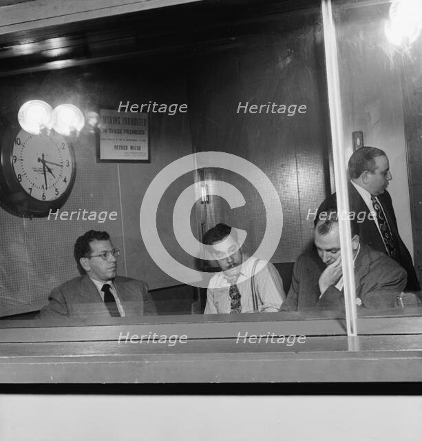 Portrait of Cab Calloway, Columbia studio, New York, N.Y., ca. Mar. 1947. Creator: William Paul Gottlieb.