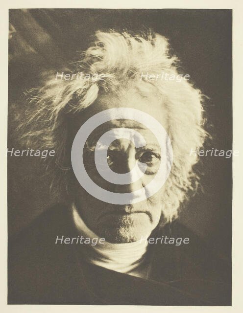 Sir John Herschel, 1867, printed October 1890. Creator: Julia Margaret Cameron.