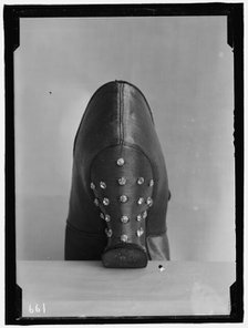 Shoe, between 1909 and 1914. Creator: Harris & Ewing.