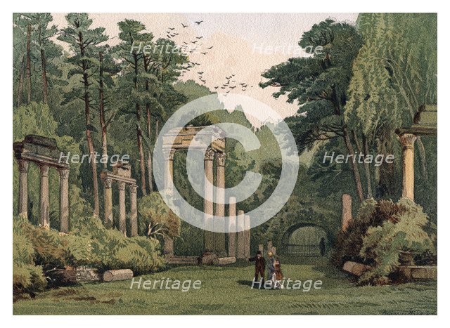 'Ruins in Windsor Park', 1880. Artist: Unknown