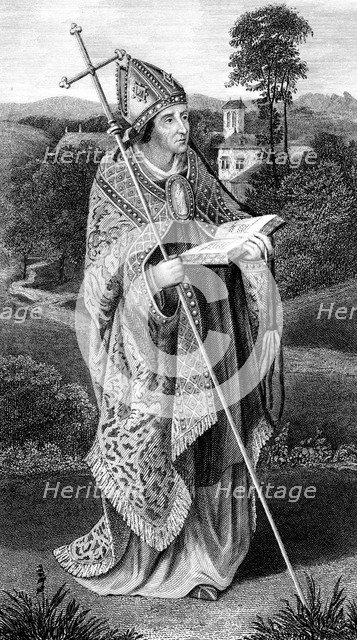 John Kemp, 15th century English Cardinal, (1845).Artist: J Swaine