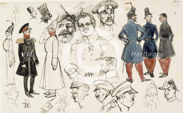 Russians, c1890s. Creator: Albert Edelfelt.